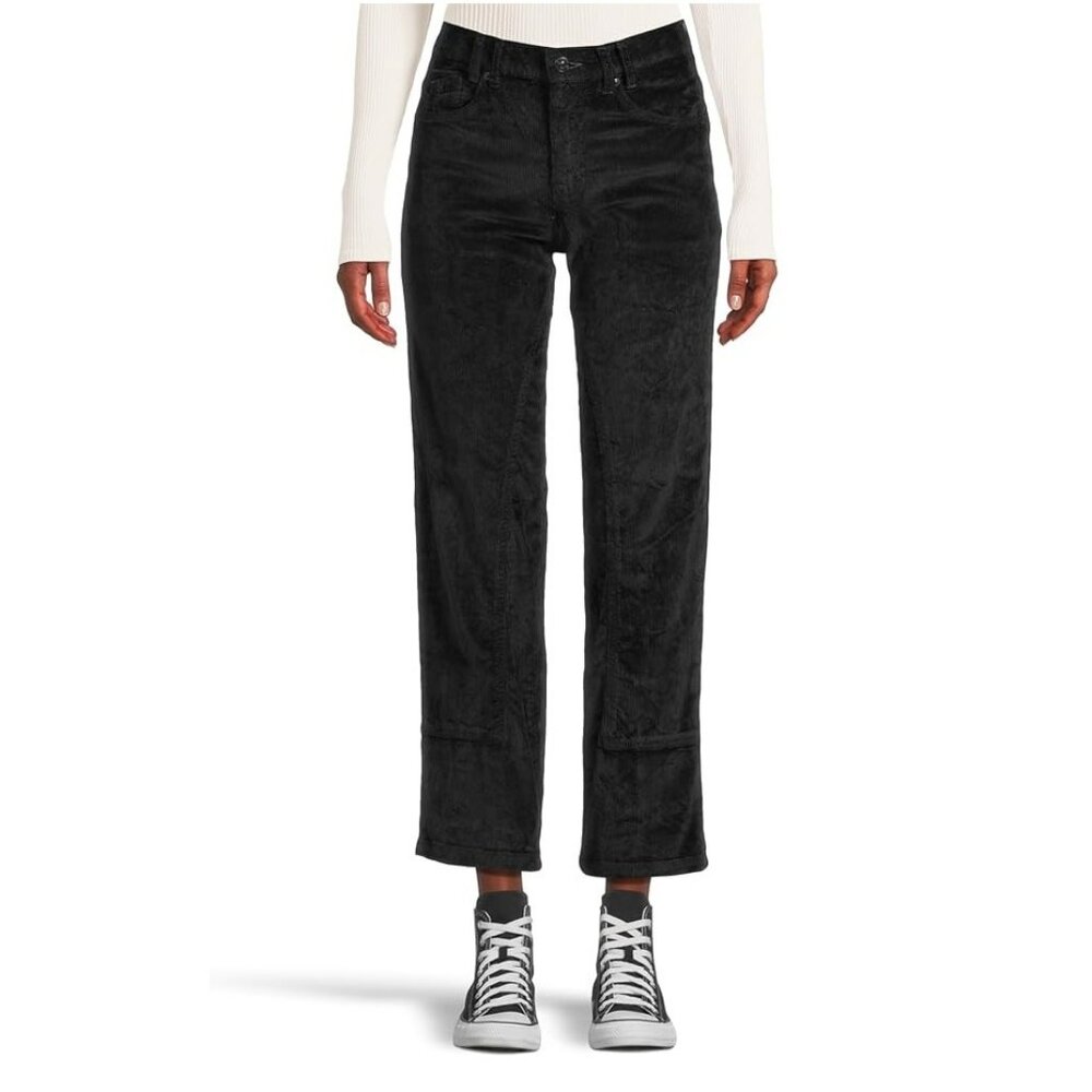 Free People We The Free Risk Taker Cord Jeans Black Size 29 NWOT